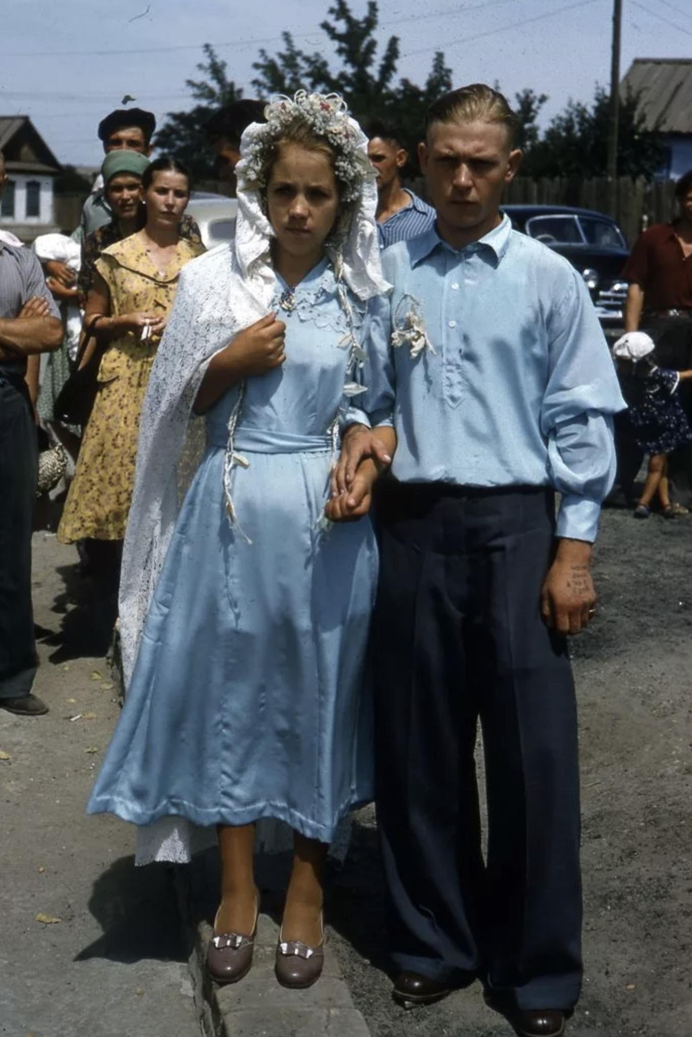 1950е мода в СССР деревня