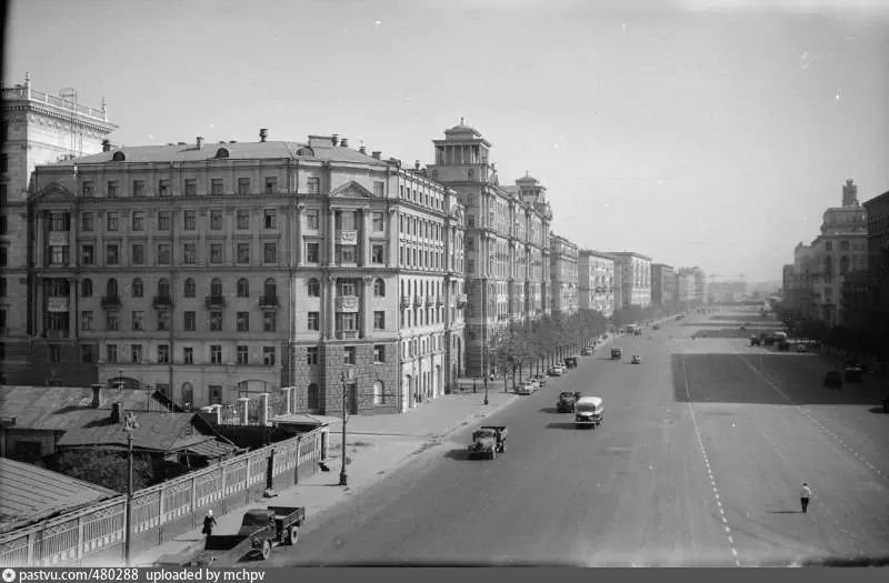 Стар проспект. Кутузовский проспект 1940. Кутузовский проспект 1950-е. Кутузовский проспект 1953 год. Кутузовский проспект в 1941 году.