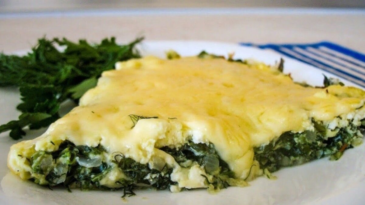 Спанакопита с яйцами