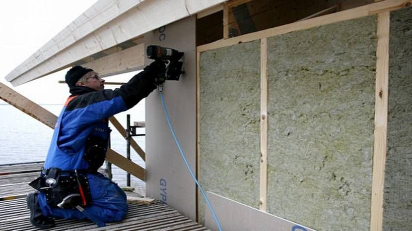 наружные стены гипсокартон. гипсокартон для наружных стен. кнауф система с 626. обшивка стен гкл система кнауф. облицовка кнауф с626.