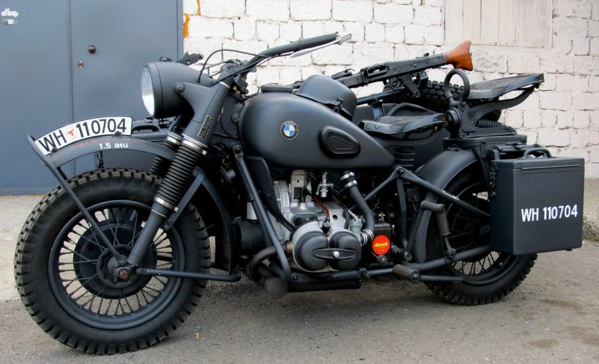 Мотоцикл вермахта BMW r75