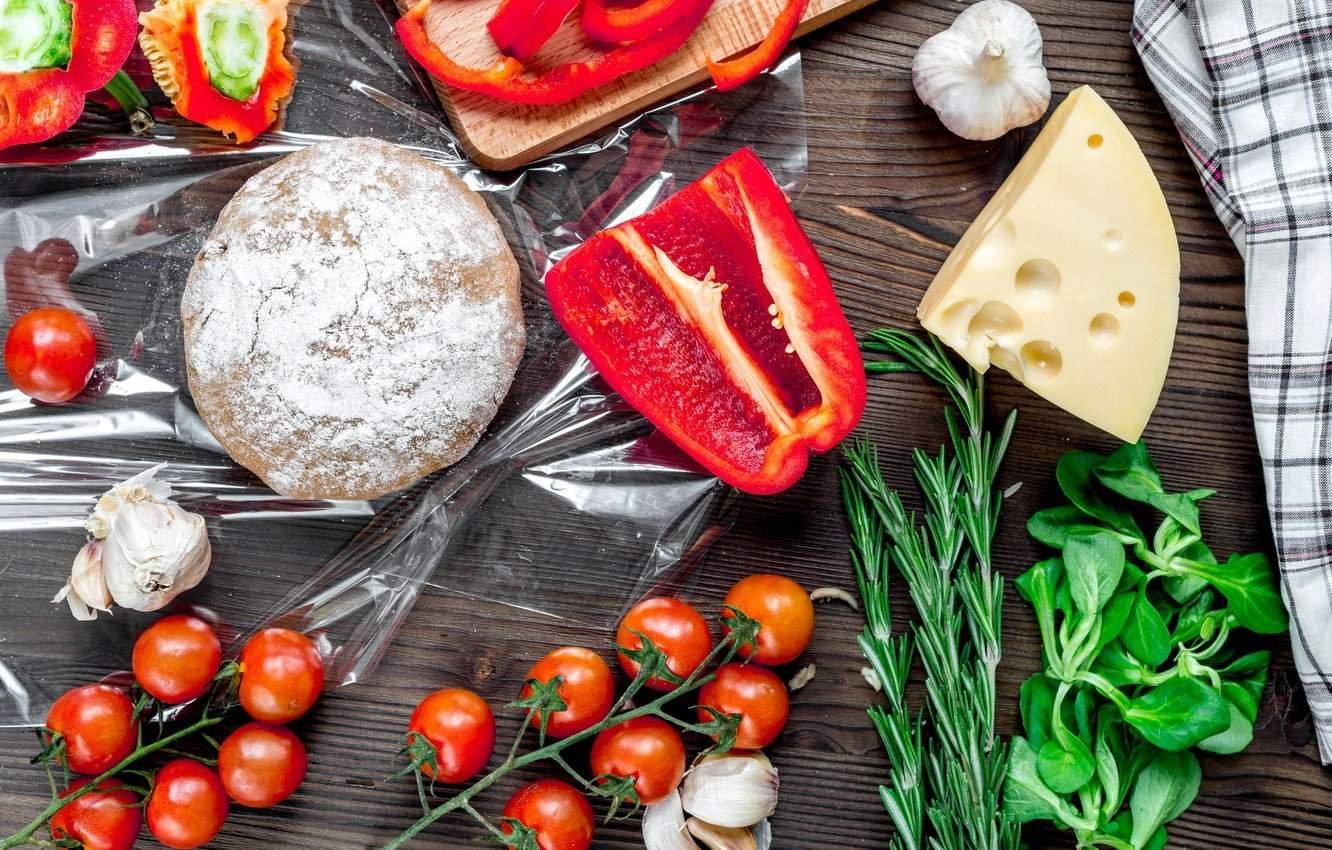 Продукты для пиццы картинки