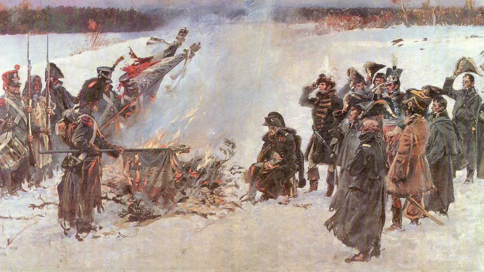 Французы 1812. Коссак Березина 1812. Партизанская война бегство 1812. Картина пленные французы 1812. Войцех Коссак. Кровавое воскресенье. 1906.