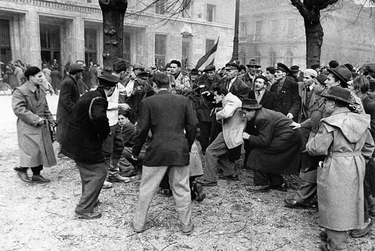 Венгерское восстание 1956 фото