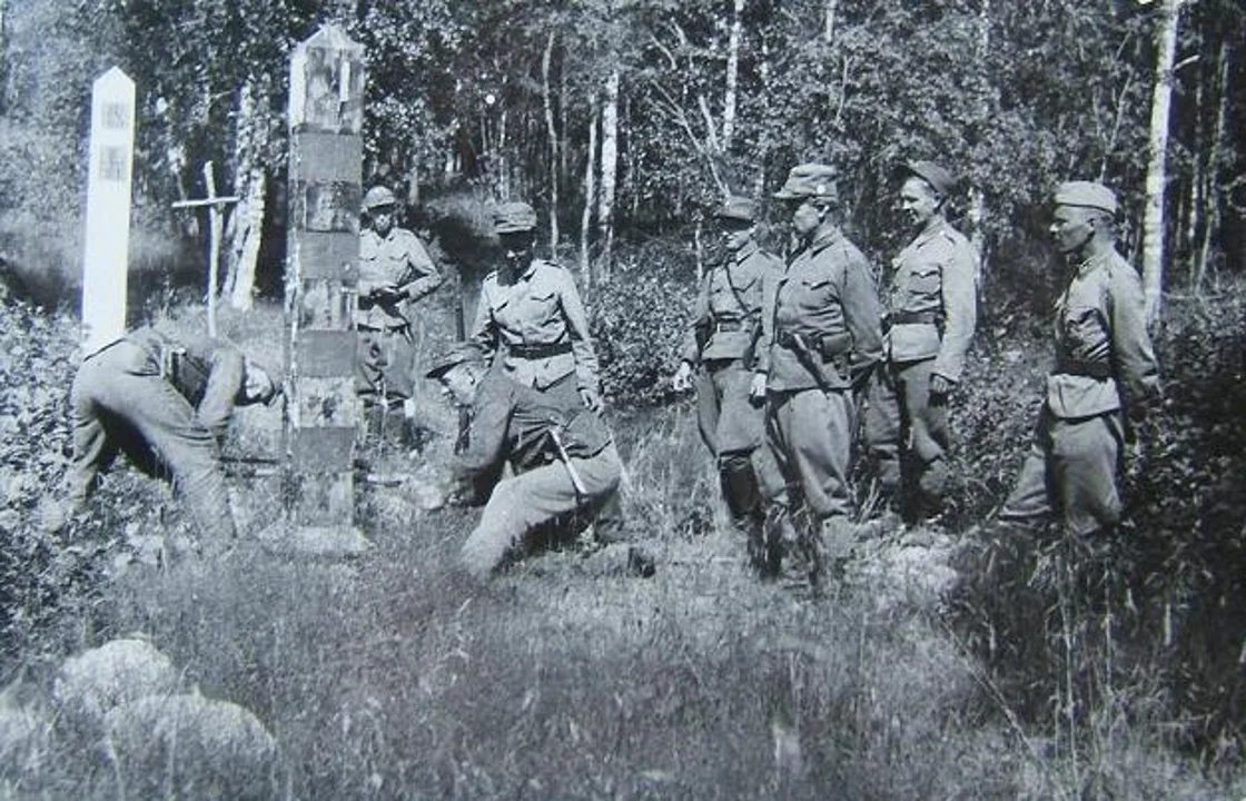 Пограничные войска 1941 года. Генерал Талвела. Пограничный столб 1941. Финская война погранзаставы. Пограничники 1939.