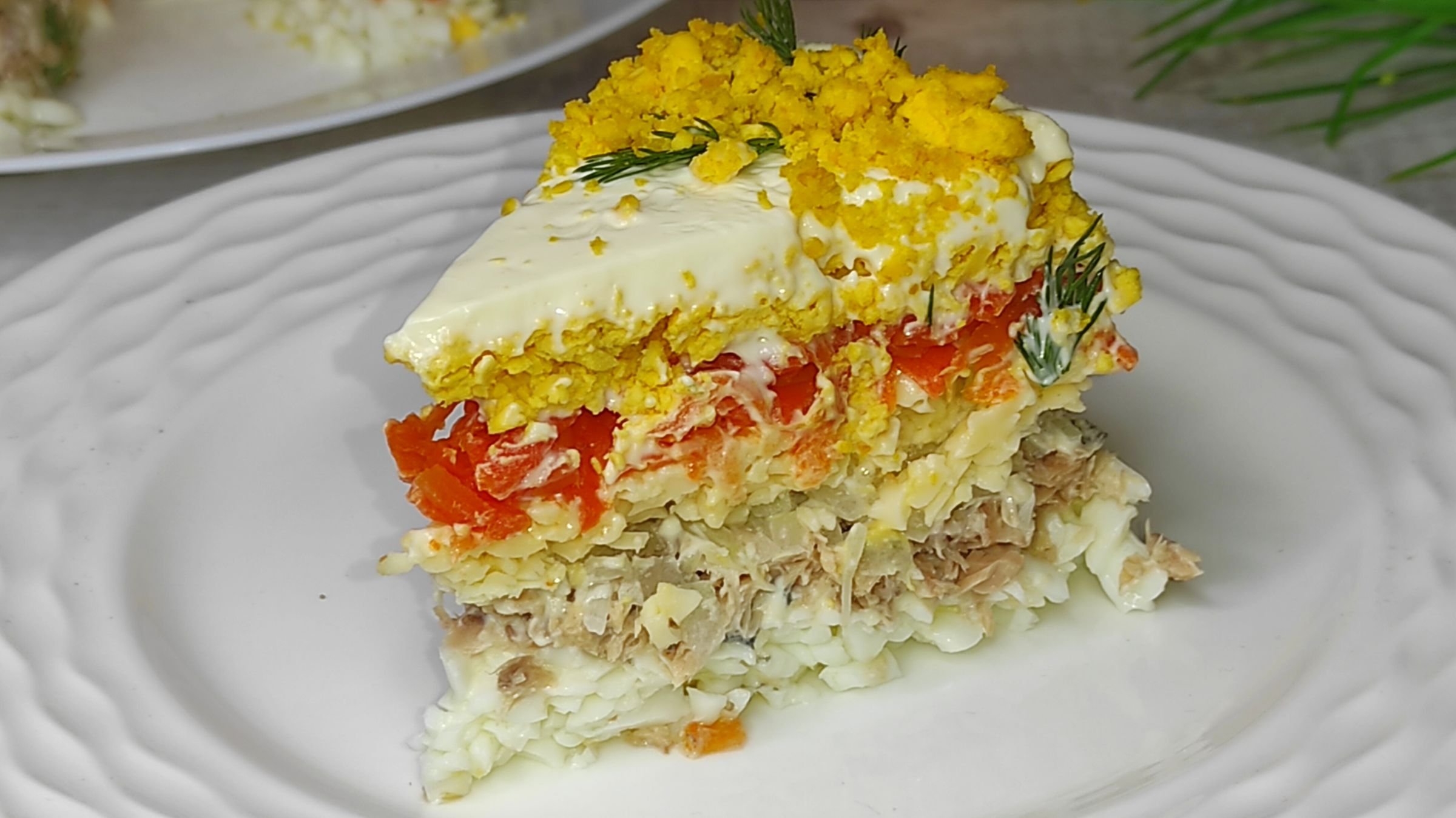 Салат мимоза рецепт классический пошаговый с фото с горбушей и с сыром