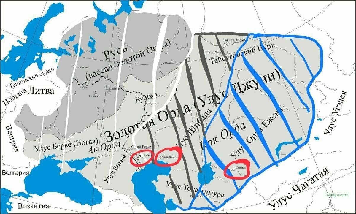 карта золотой орды улус джучи. улусы сыновей чингисхана на карте. македонский язык где говорят. западный улус. западный улус.