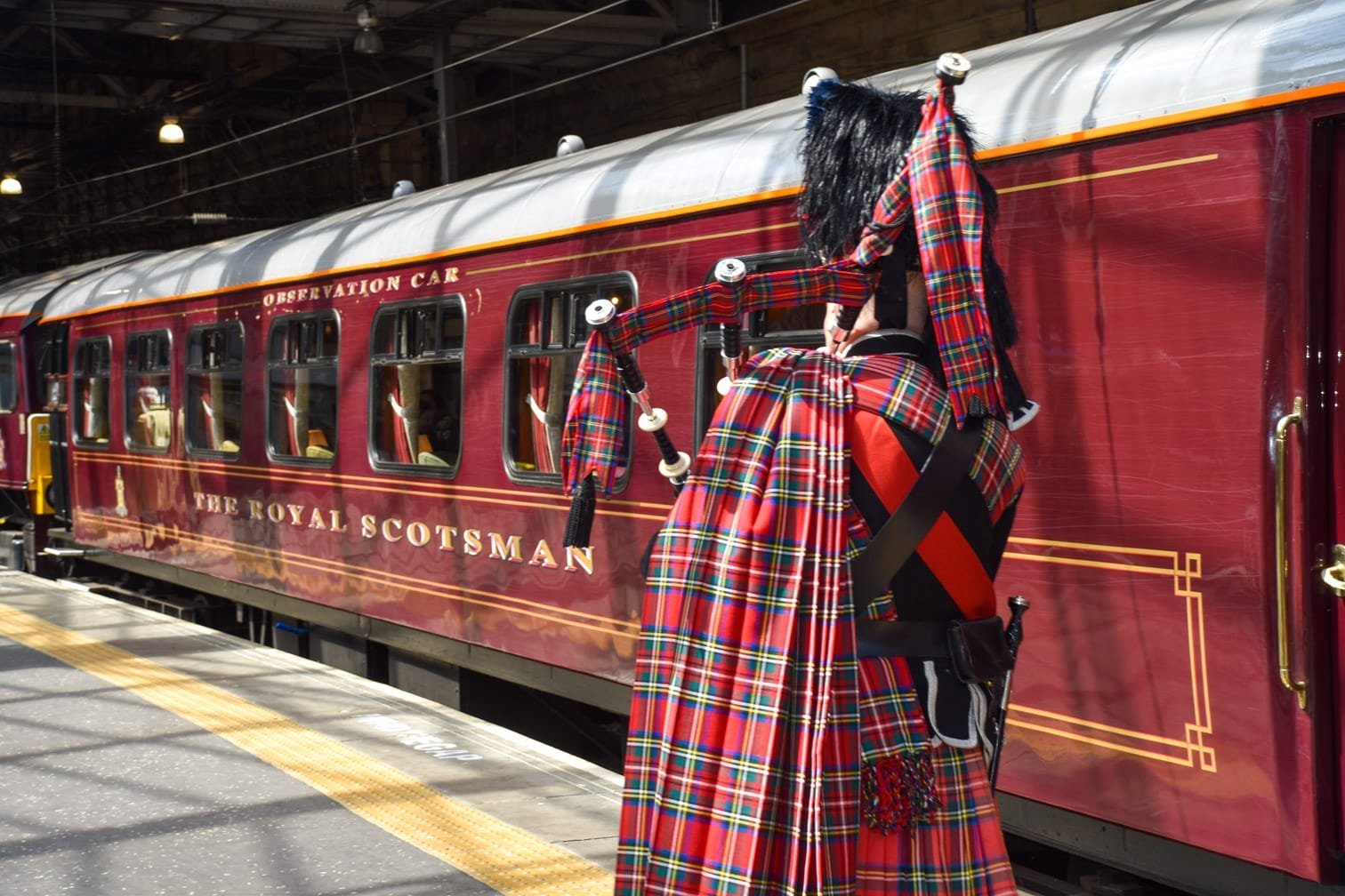 Belmond Royal Scotsman поезд