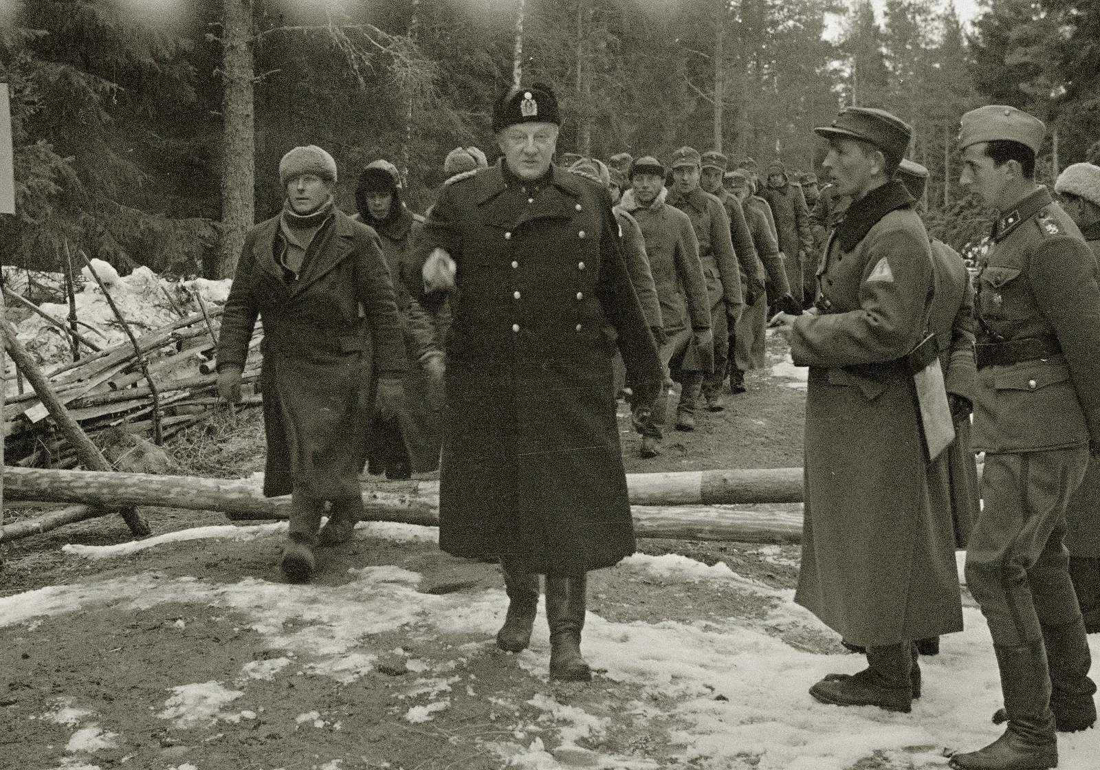 Военные действия против финляндии. Финские пленные солдаты 1939-1940.