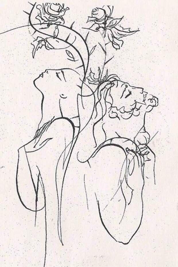 Мастер и маргарита рисунки нади рушевой