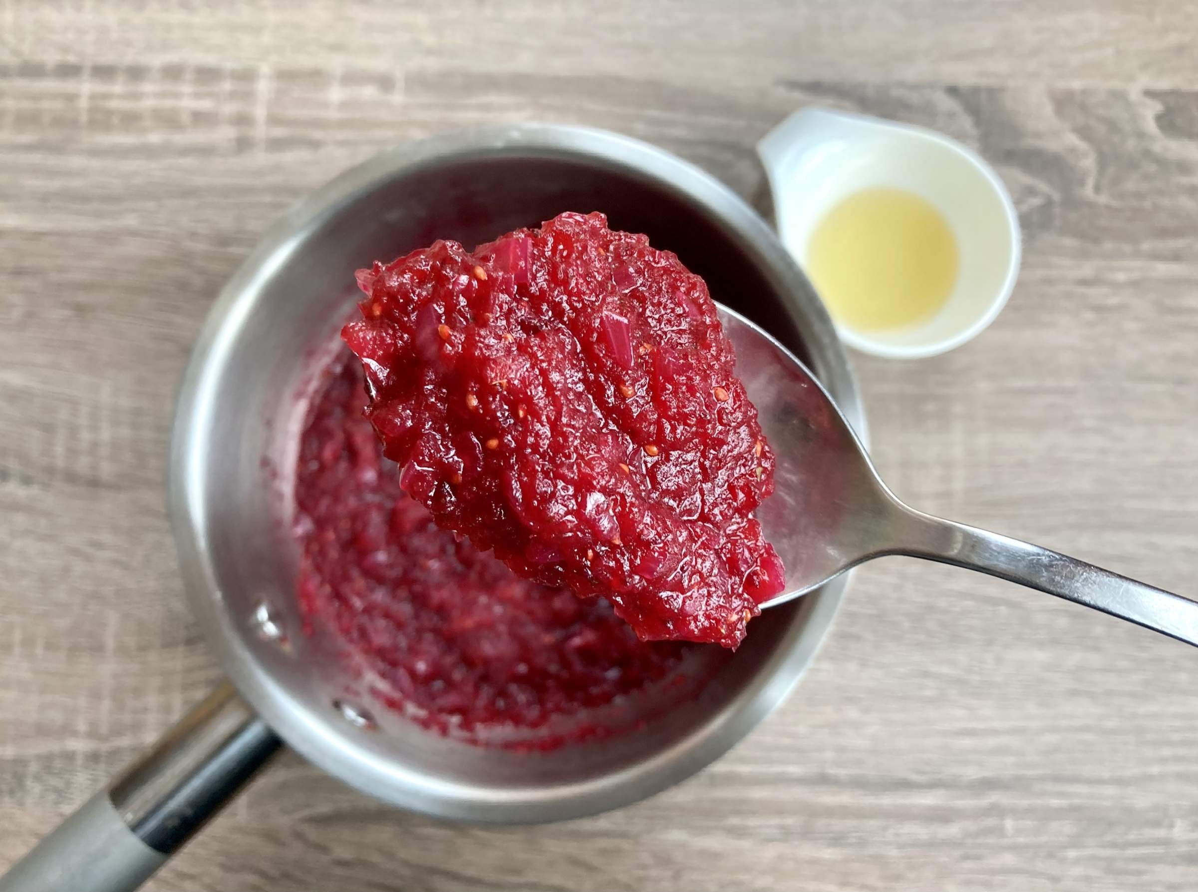 Клюквенный соус к мясу
