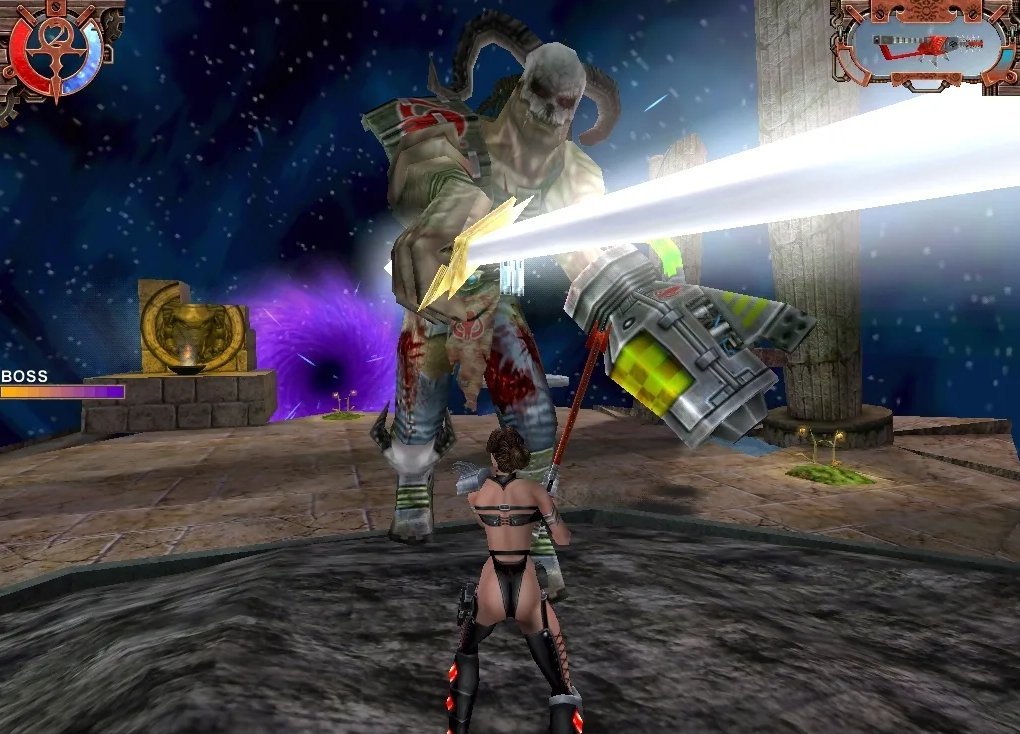 2 скриншот игры. ². Игра heavy metal fakk 2. Heavy metal: f. K.