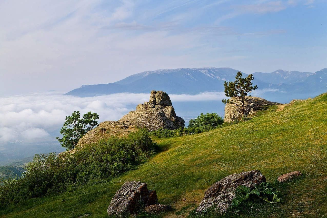 Горы в алуште фото