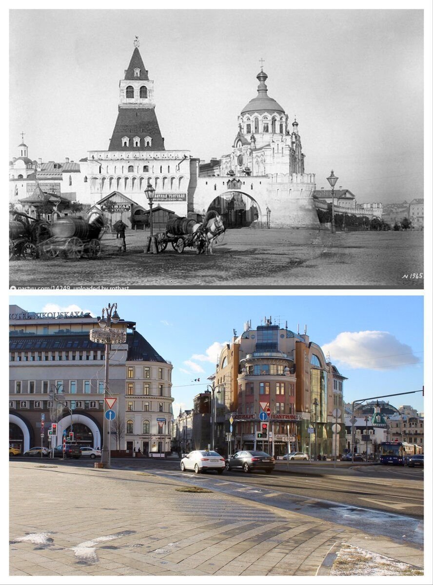 Москва 100 лет тому назад