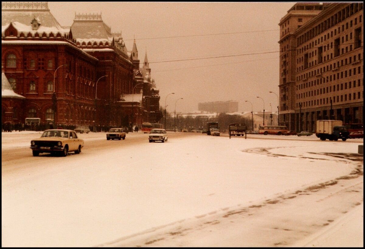 Москва в 1988 году
