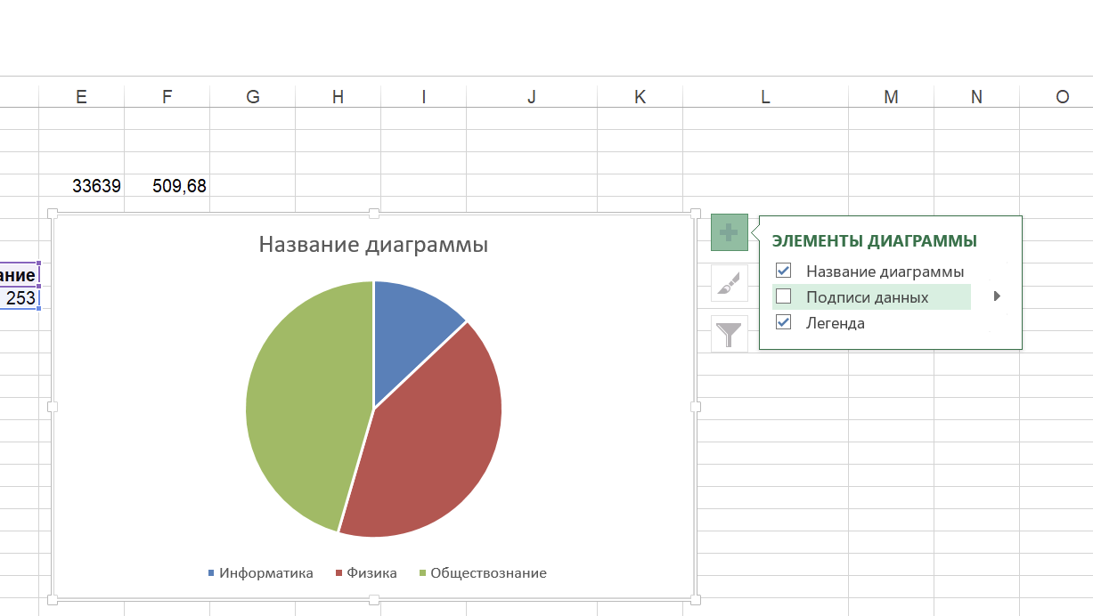 Включаем функцию подписи данных