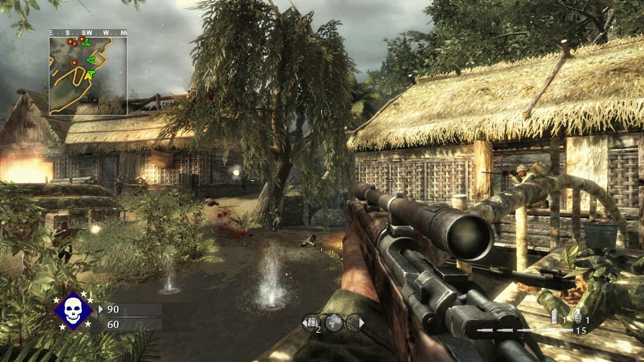 Кола оф дьюти 5. Call of Duty 2008.