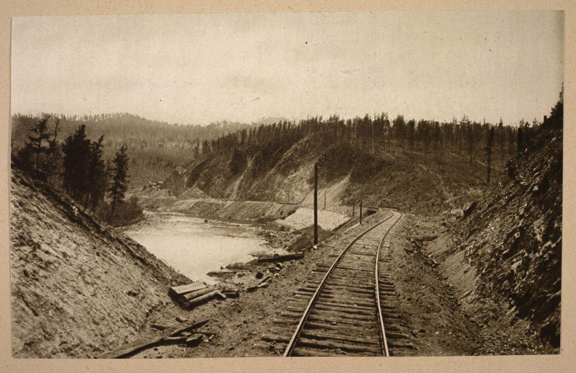 Амурская железная дорога 1908