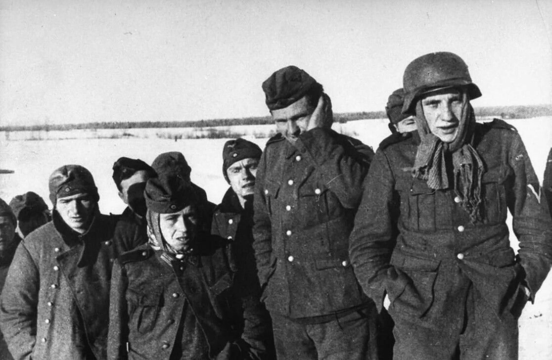 немцы под москвой 1941