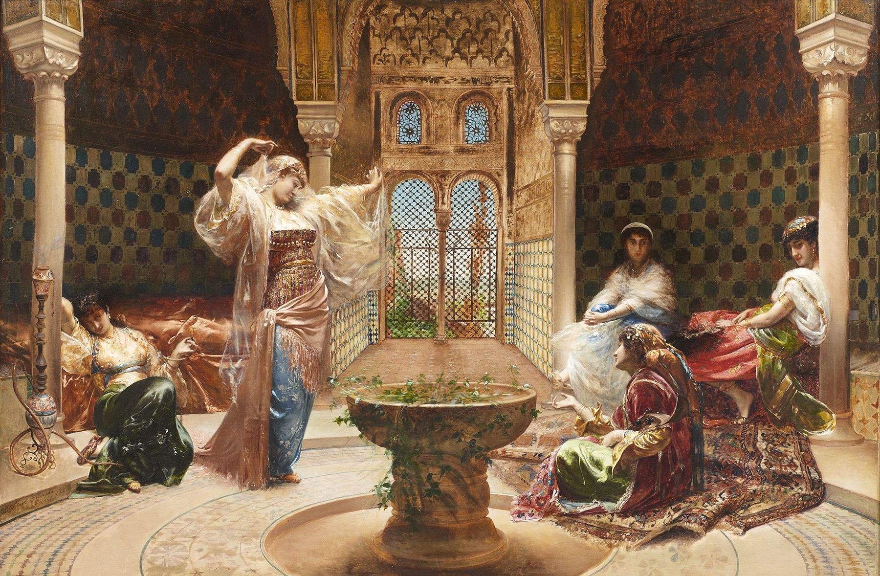 Harem. «Гарем дворца», Гюстав Буланже. Джулио Розати гарем Султана. Османская Империя наложницы Султана. "Танцы в гареме" Джулио Розати.