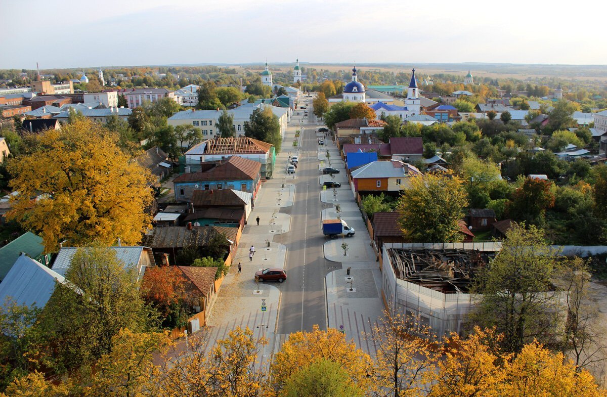 Город зарайск проект