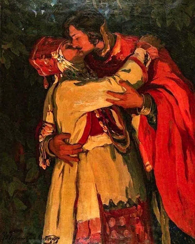 Крестьянская любовь картина