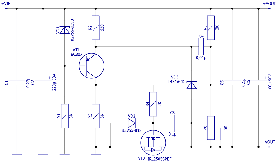 Схема платы стабилизатора. Стабилизатор с малым падением напряжения 12 вольт. Стабилизатор на 3в с малым падением напряжения. Схема стабилизатор напряжения с минимальным падением напряжения. Стабилизатор с малым падением напряжения схема.