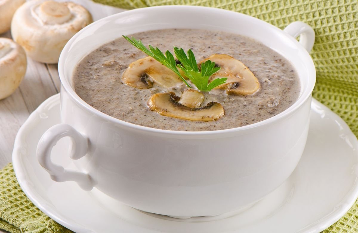 Диетический суп с шампиньонами для похудения рецепт с фото