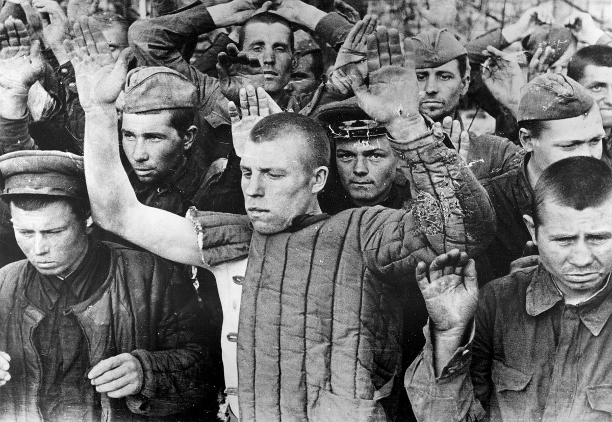 Пленные солдаты русские в ВОВ 1941-1945