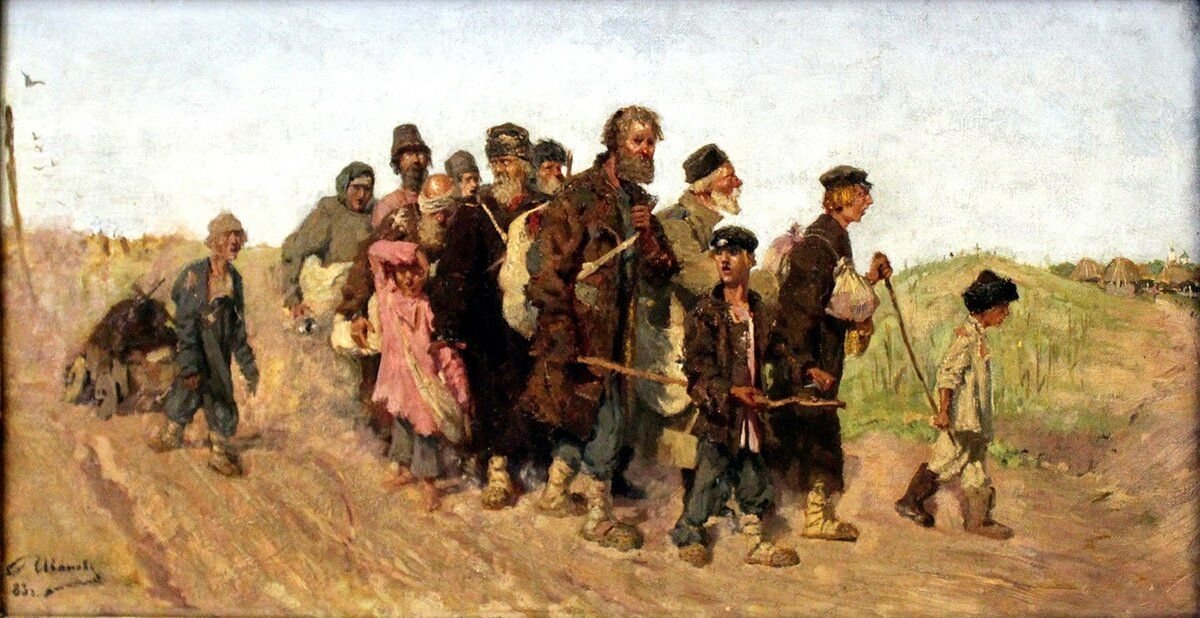 Ряжский в рабство картина