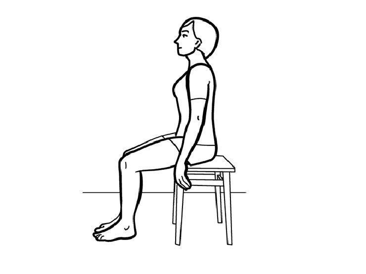 Упражнения сидя на стуле для похудения