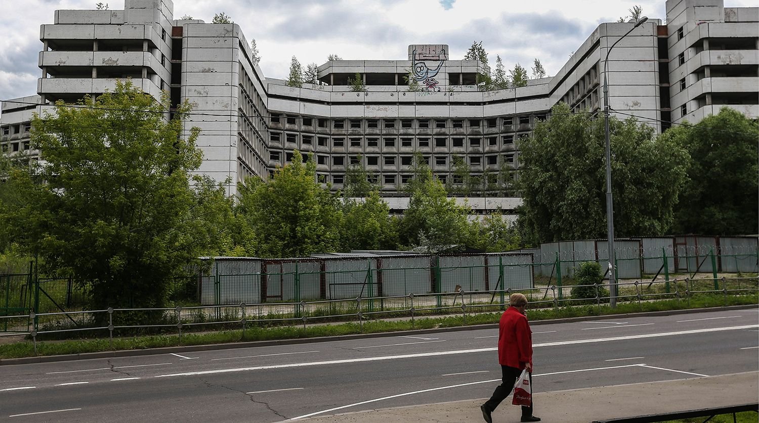 заброшенная больница в москве