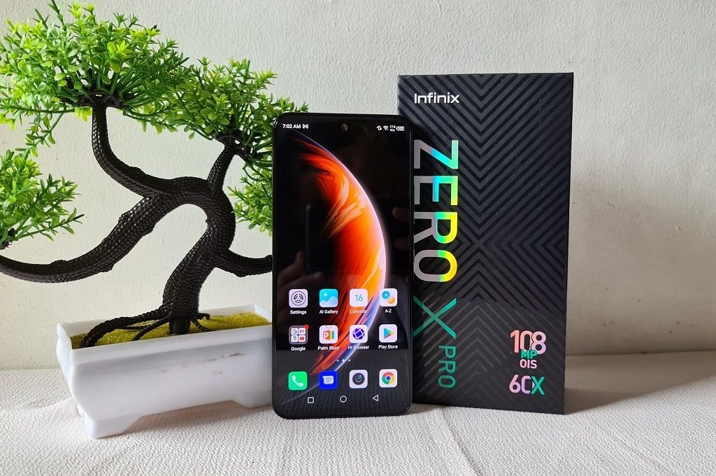 Infinix zero x pro фото