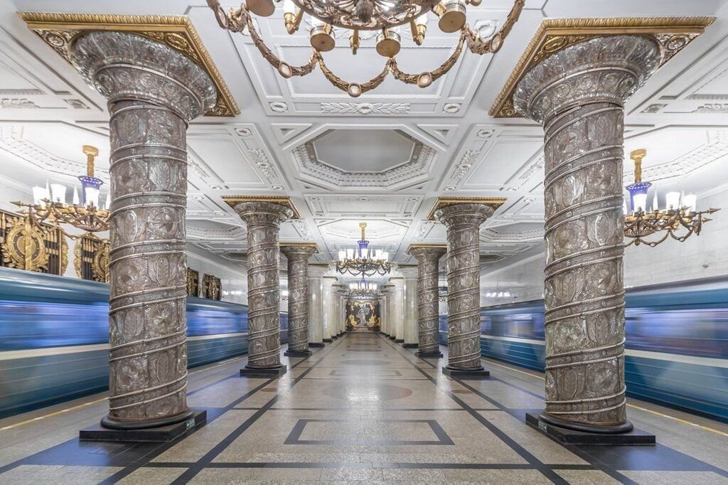 Петербург метро самые красивые станции