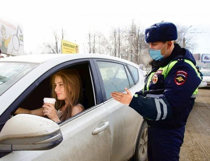 девушки гаишники