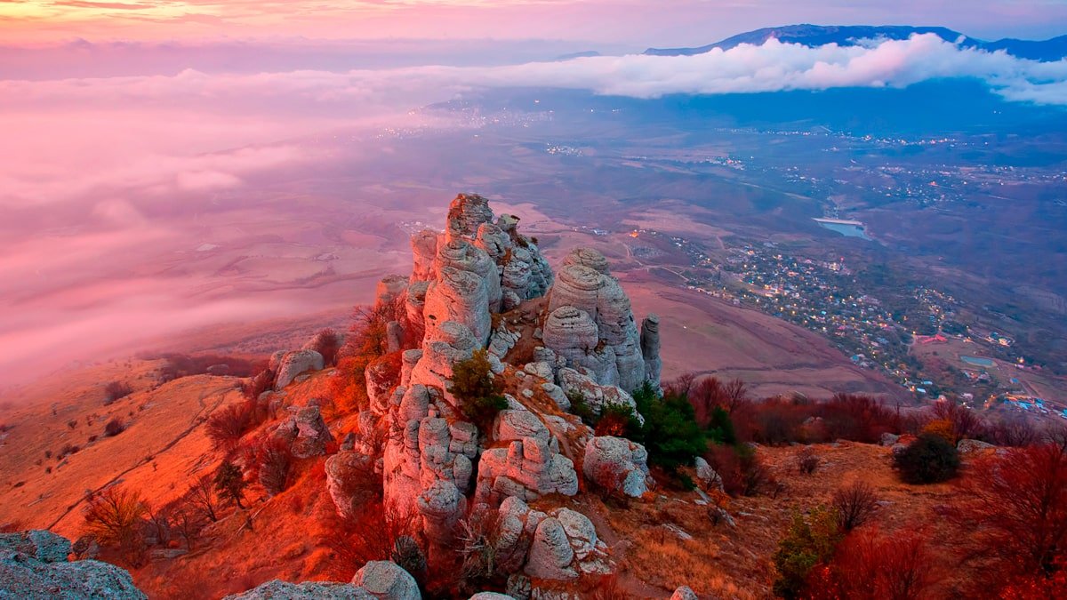 Красивые горы в крыму