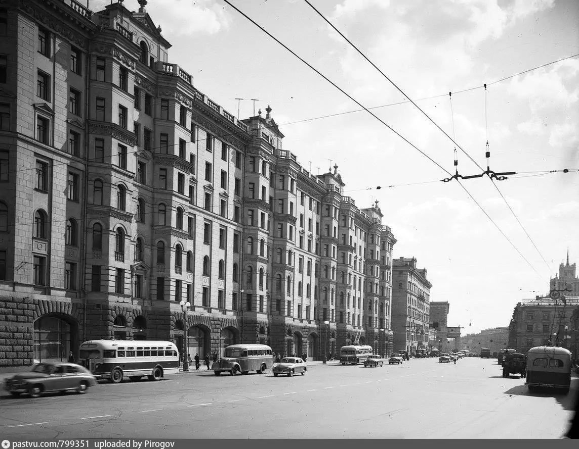 Фото москвы 1952 года