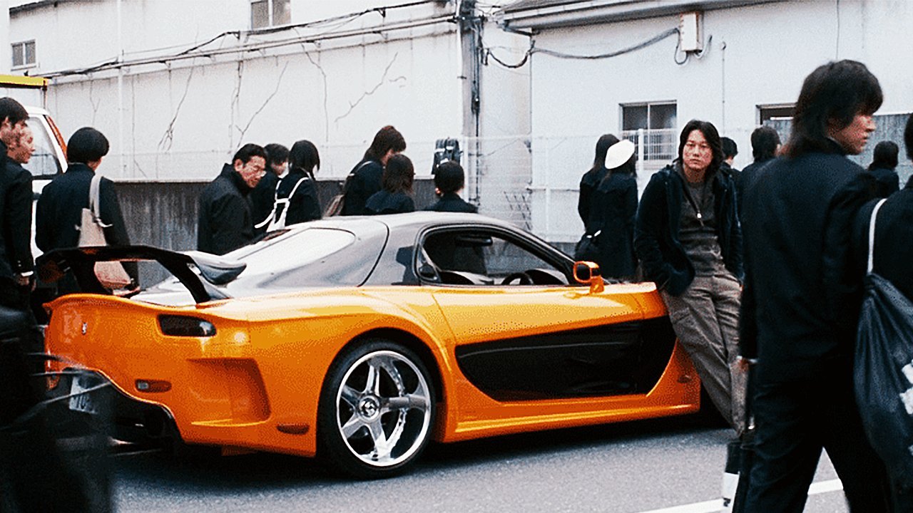 Tokyo drift перевод. Mazda RX 7 Veilside Fortune Форсаж. Mazda rx7 Veilside Хан. Мазда rx7 из Токийского дрифта. Форсаж 3 Токийский дрифт Хан.