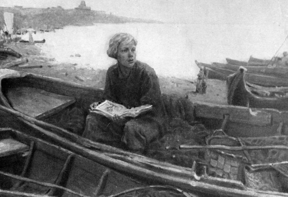 Детство ломоносова картинки
