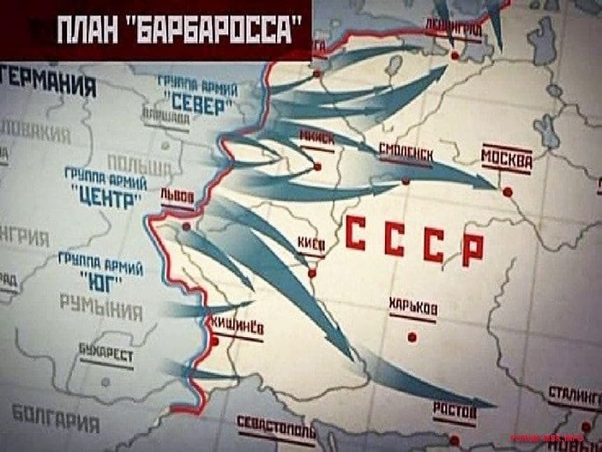 План барбаросса картинки для презентации