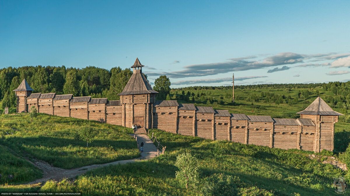 Сердце Пармы Усьва крепость