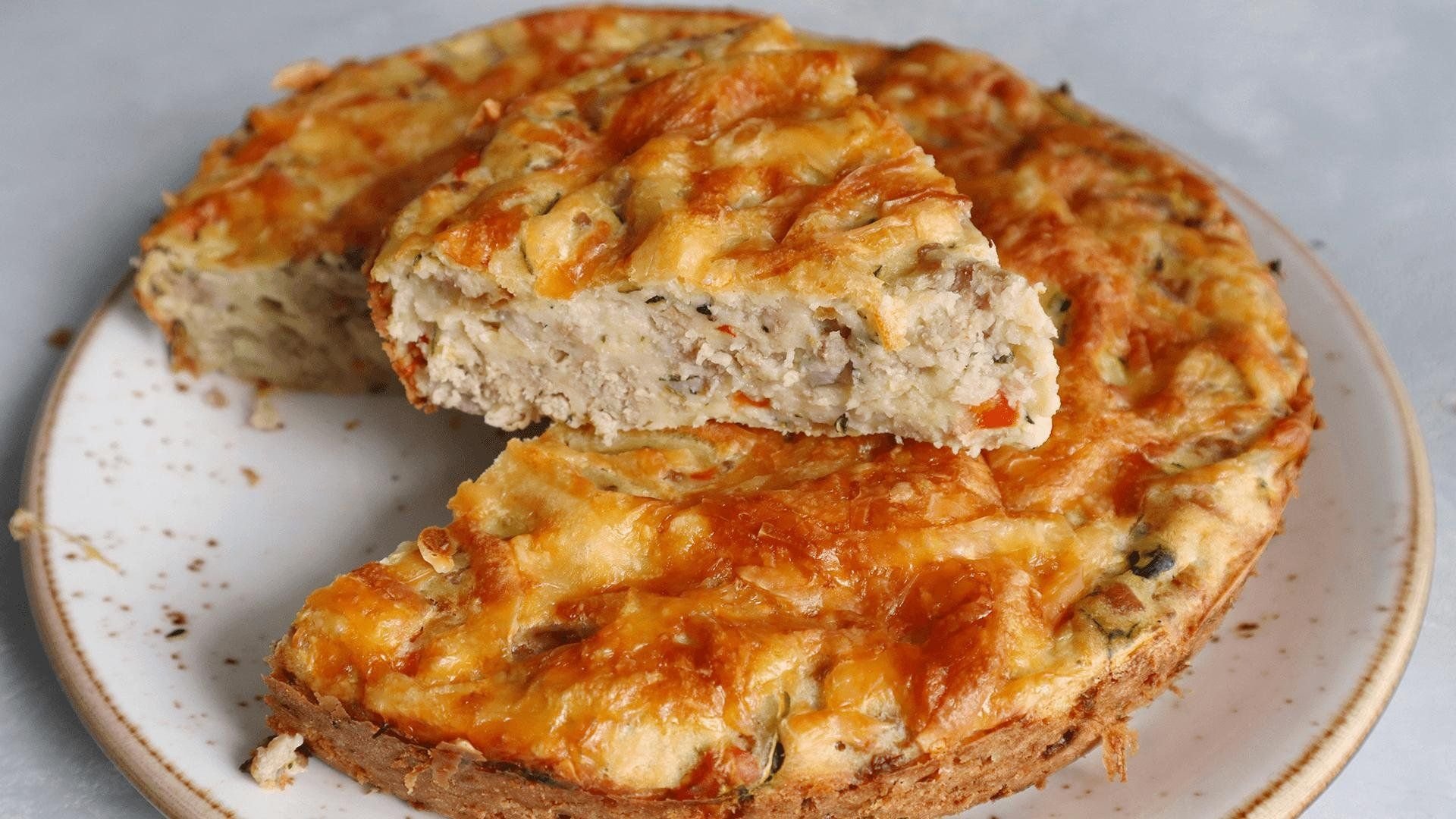 Кабачковые пирожки с мясом