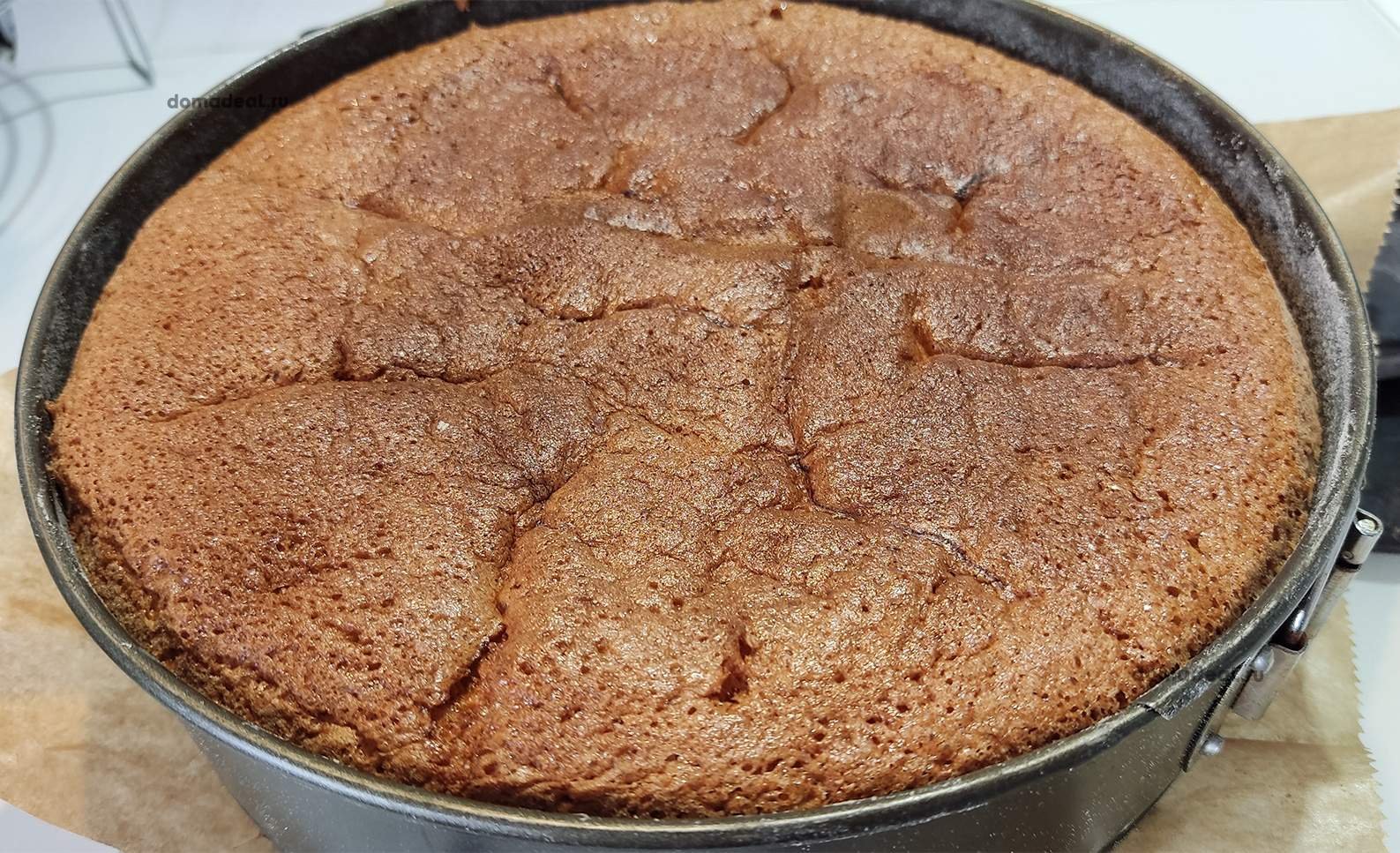 Шарлотка на рисовой муке