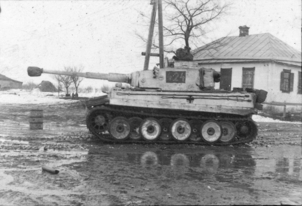 Танки тигр Харьков 1943
