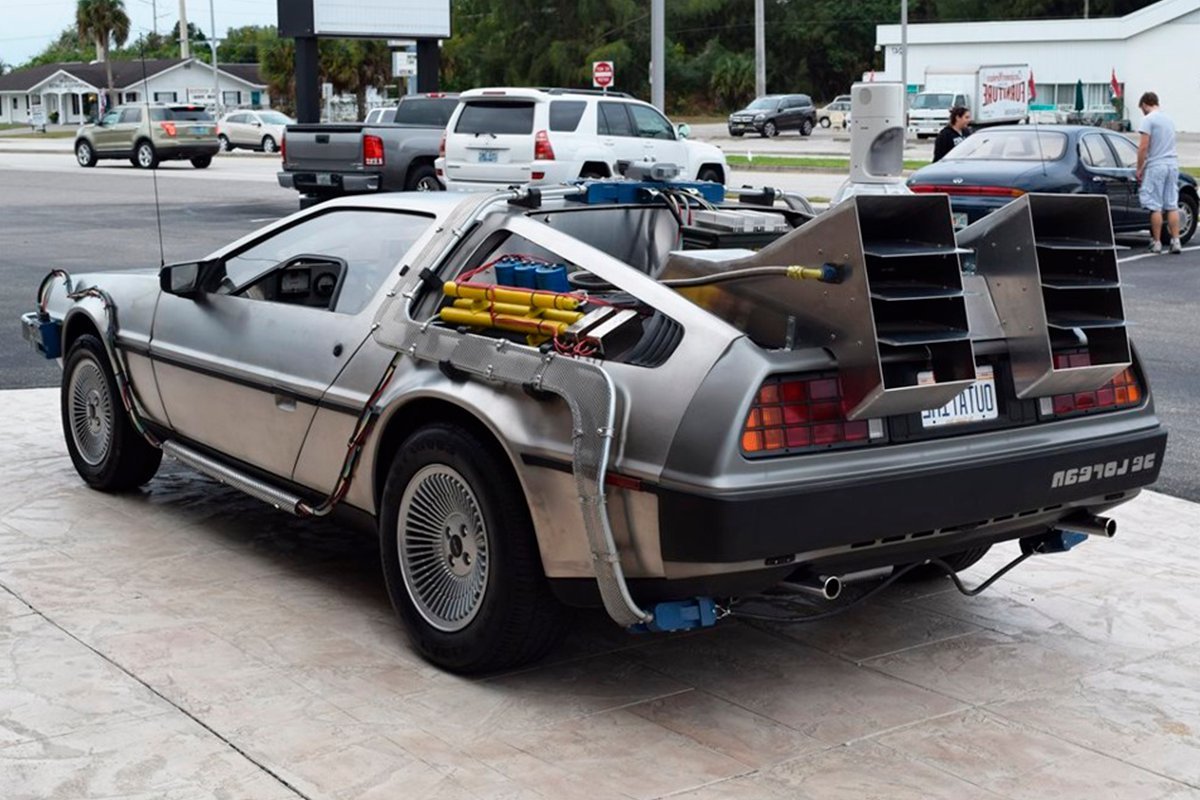 delorean dmc 12 машина времени