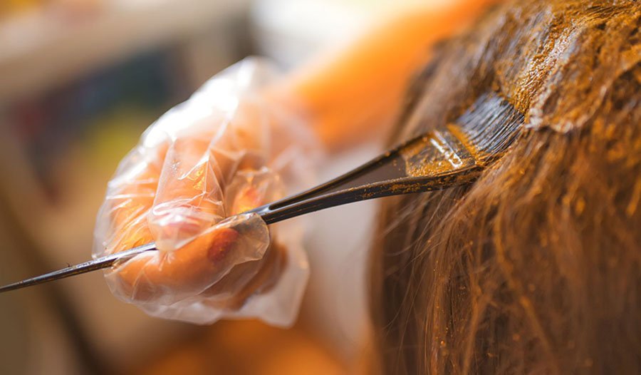 Как покрасить волосы шафраном