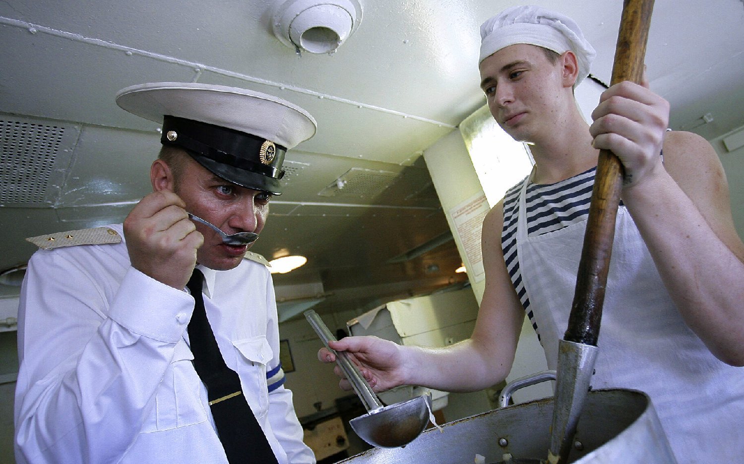 Переговоры моряков