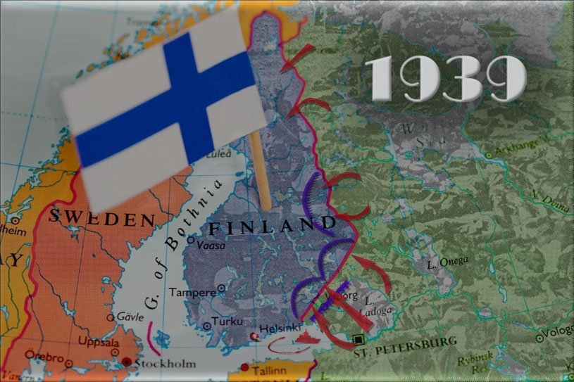 Граница ссср финляндия до 1939 года подробная карта