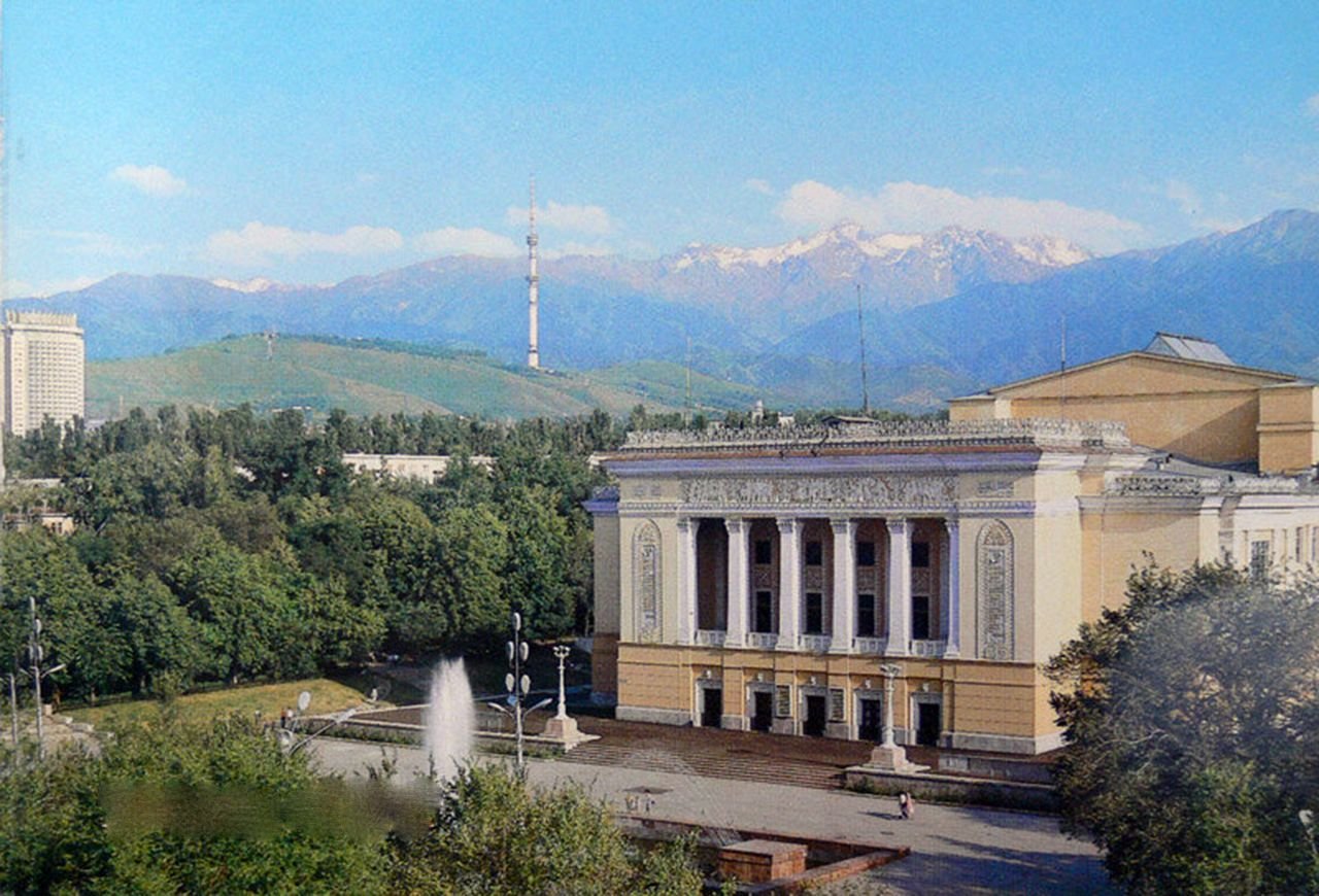 Оперный театр Алма Аты 1960-е