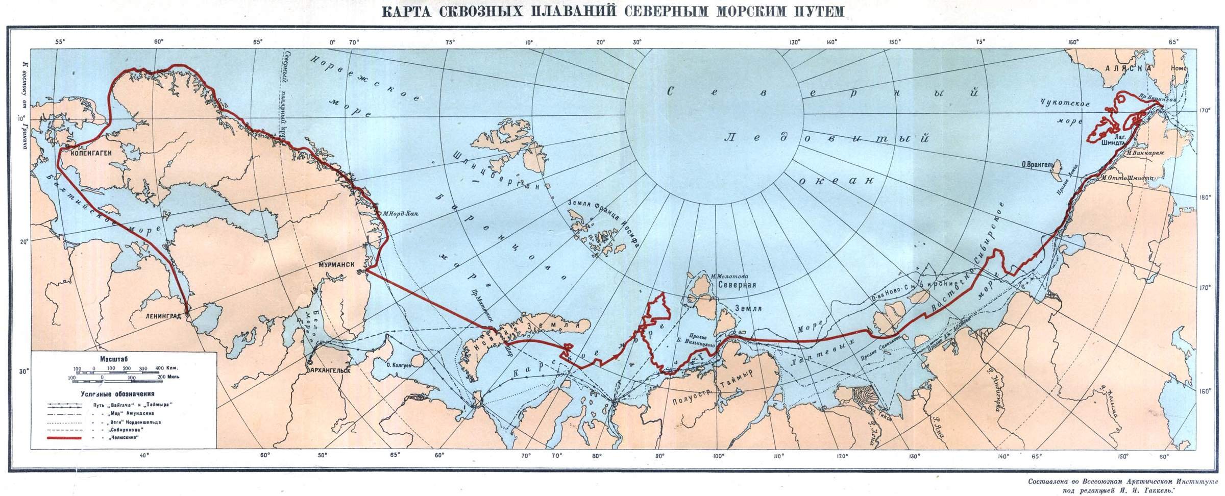 Карта льда салехард